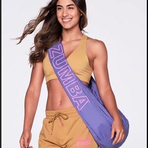 Zumba Fitness Purple Crossbody Bag